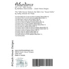 Abundance Downloadable PDF Quilt Pattern