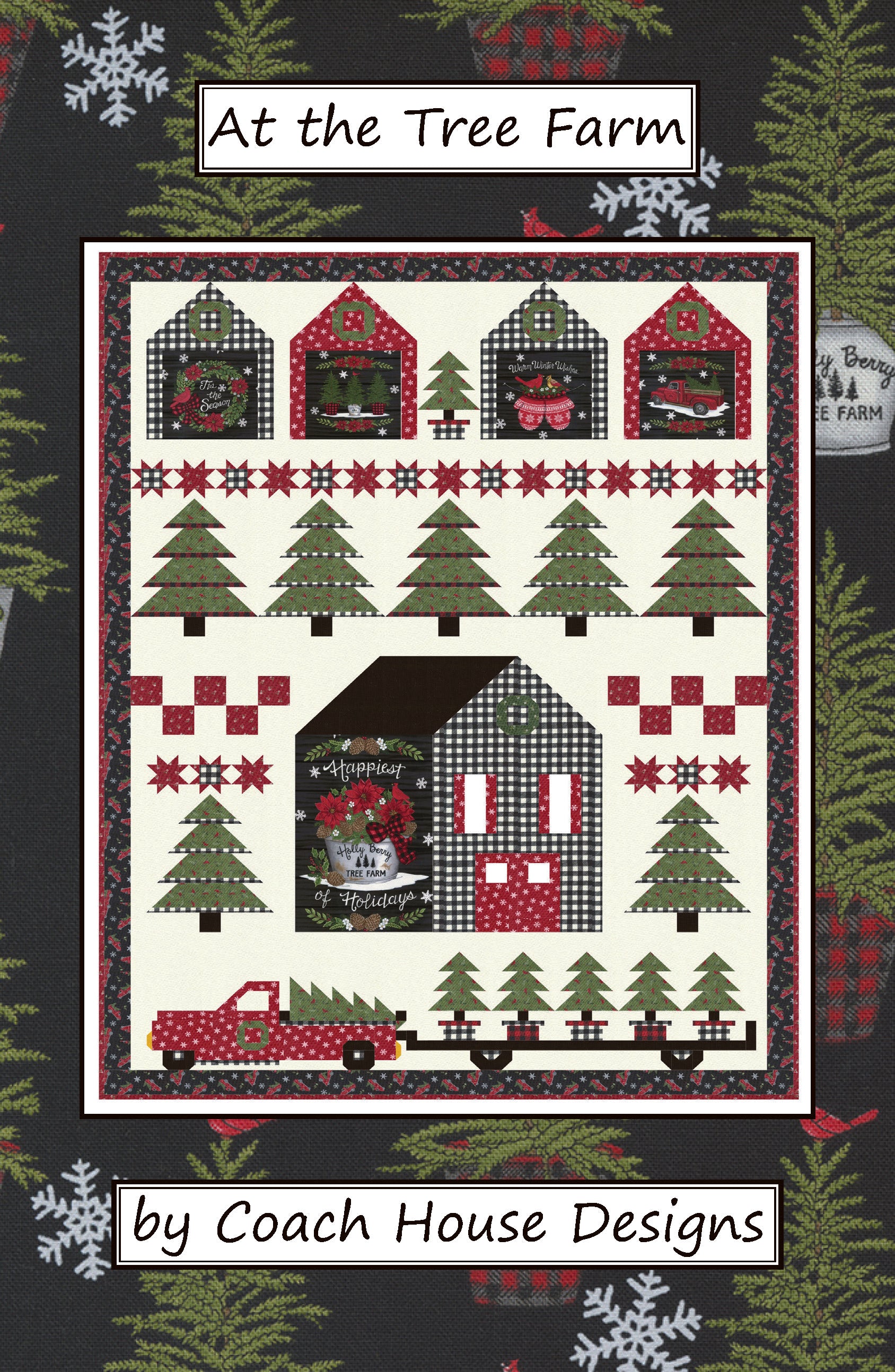 At the Tree Farm Downloadable PDF Quilt Pattern – Coach House Designs ...