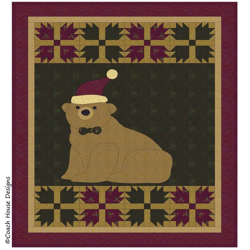 Beary Christmas Downloadable PDF Quilt Pattern