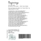 Beginnings Downloadable PDF Quilt Pattern