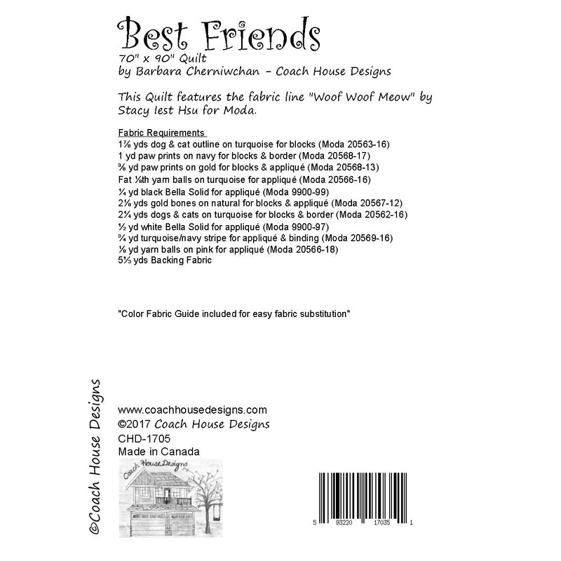 Best Friends Downloadable PDF Quilt Pattern