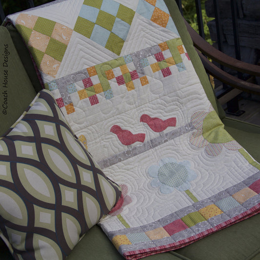 Birds in the Garden Downloadable PDF Quilt Pattern