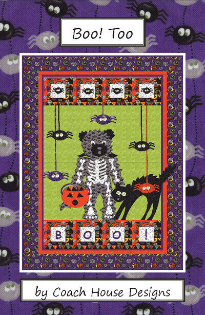 Boo! Too Downloadable PDF Quilt Pattern