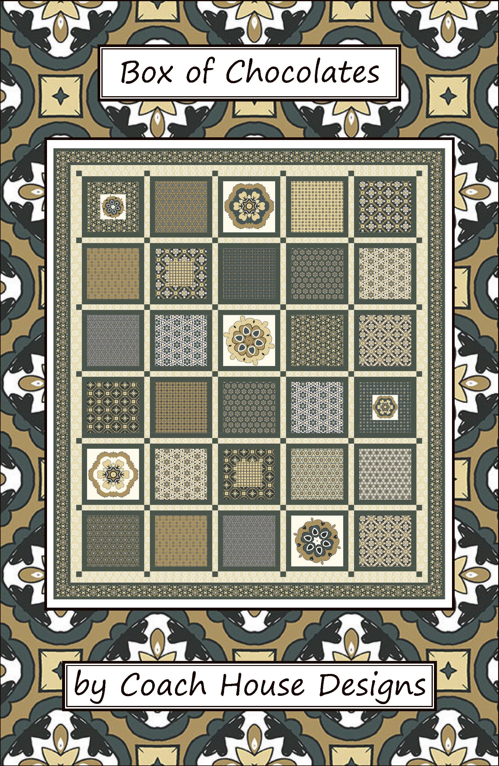 Box of Chocolates Downloadable PDF Quilt Pattern – Coach House Designs ...