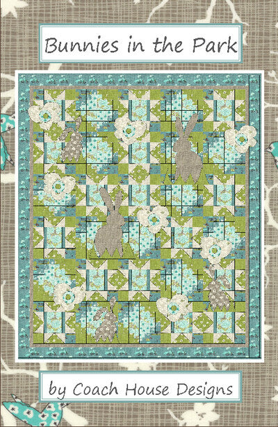 Bunnies in the Park Downloadable PDF Quilt Pattern