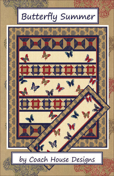 Butterfly Summer Downloadable PDF Quilt Pattern