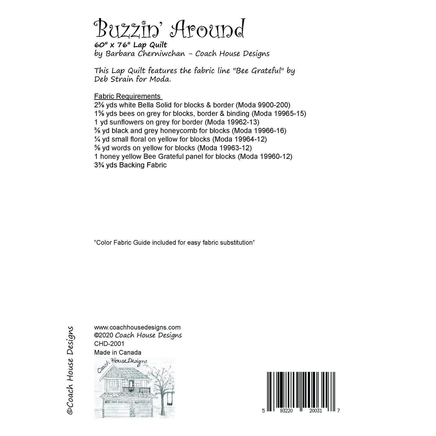 Buzzin’ Around Downloadable PDF Quilt Pattern