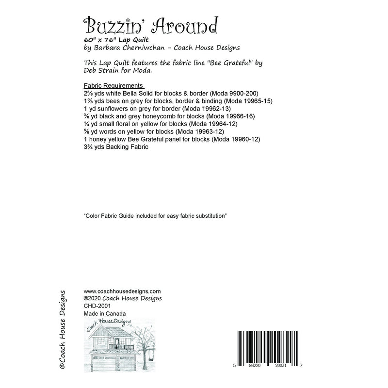 Buzzin’ Around Quilt Pattern