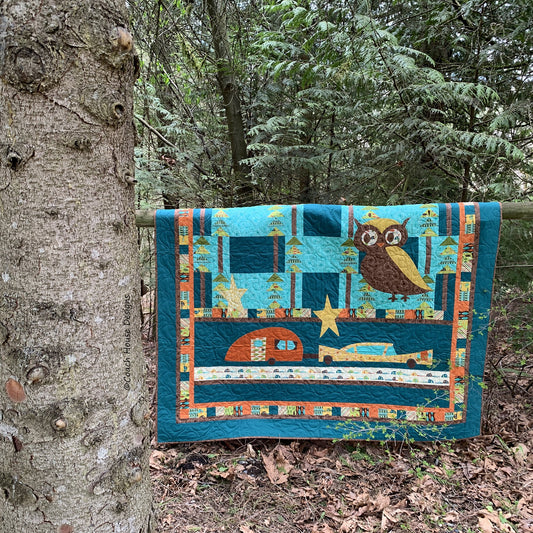Campin’ Downloadable PDF Quilt Pattern