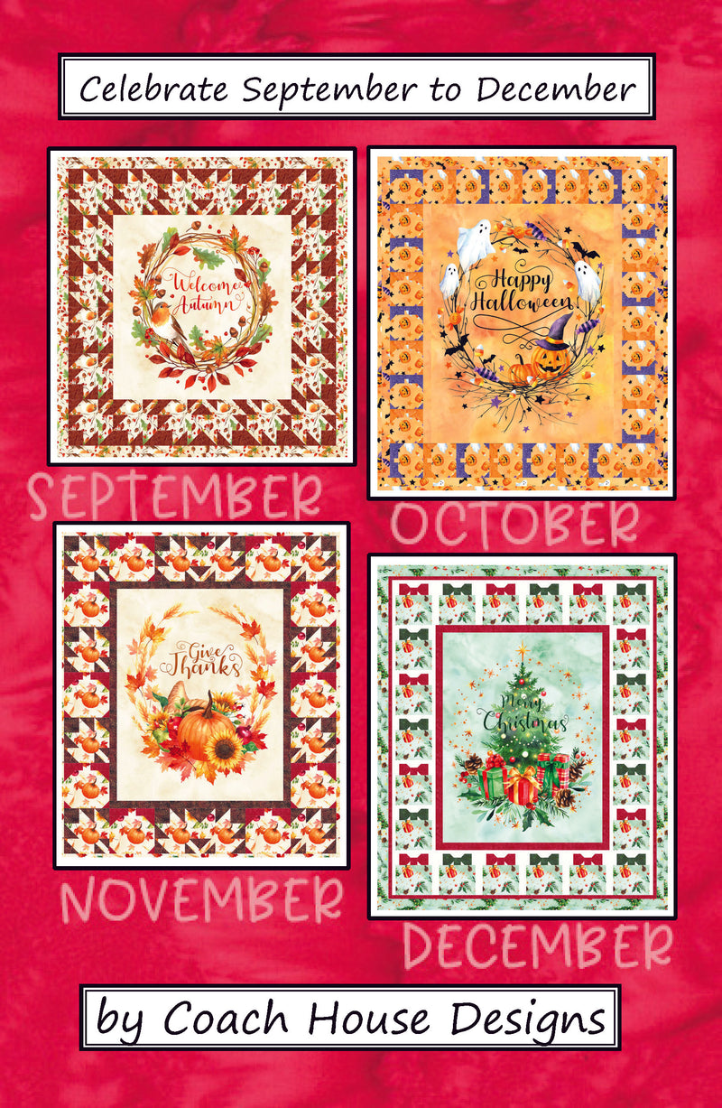 Celebrate September to December Digital Pattern