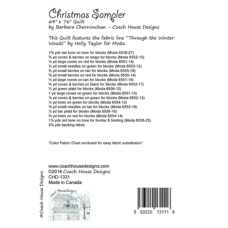 Christmas Sampler Digital Pattern