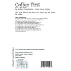 Coffee First Quilt Pattern