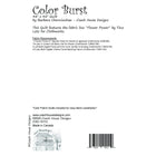 Color Burst Clothworks Digital Pattern