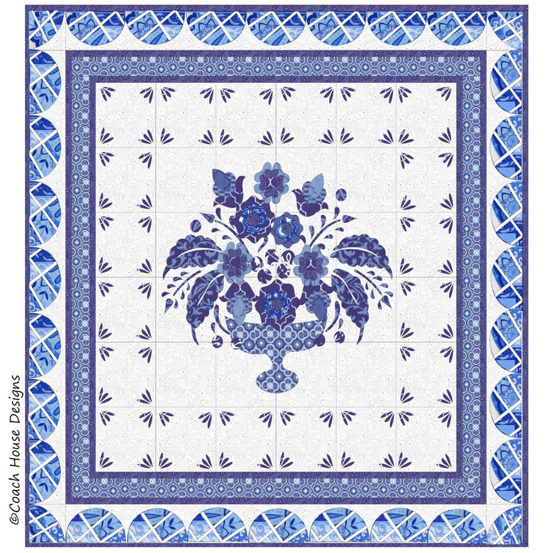 Delft Trivet Quilt Pattern