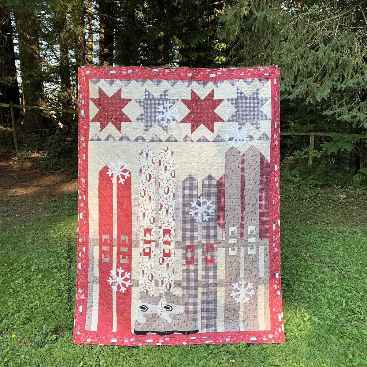 Downhill Downloadable PDF Quilt Pattern – Coach House Designs Canada