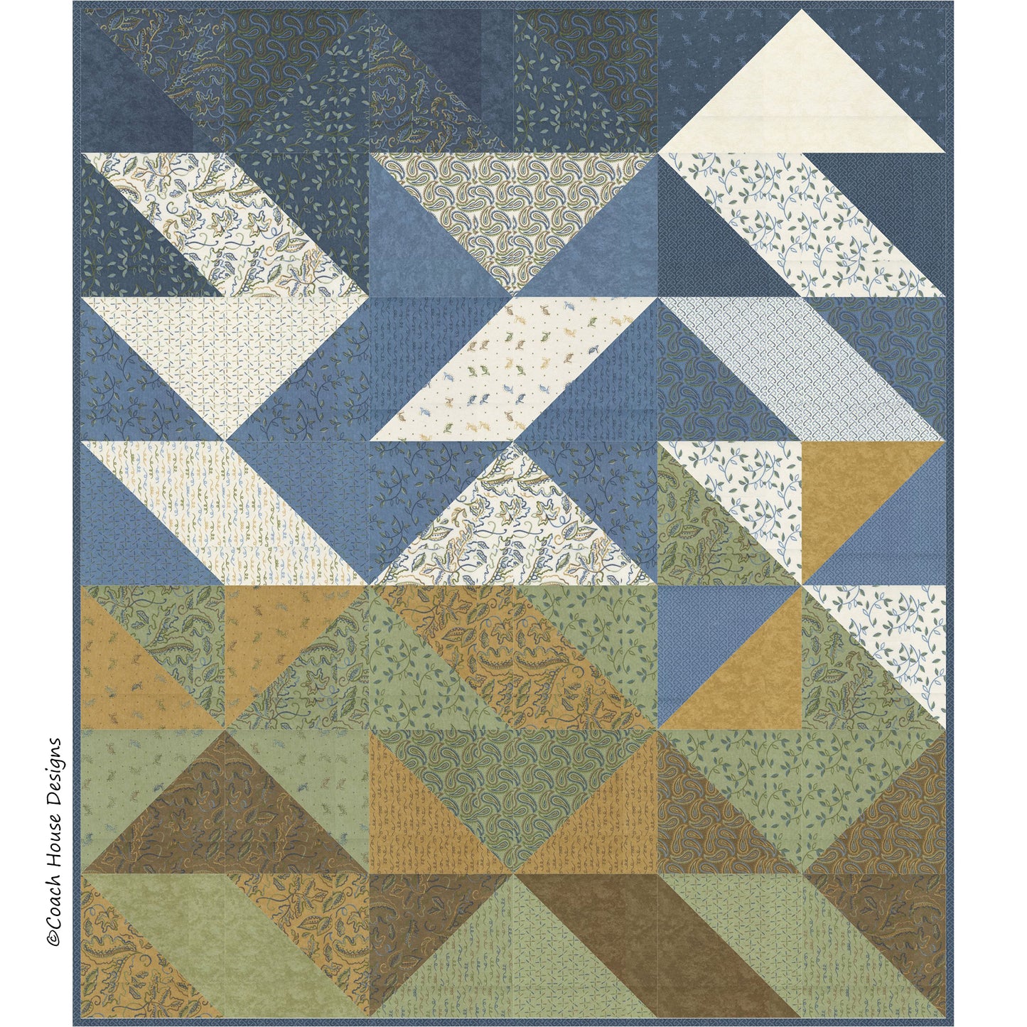 Fall Awakening Downloadable PDF Quilt Pattern
