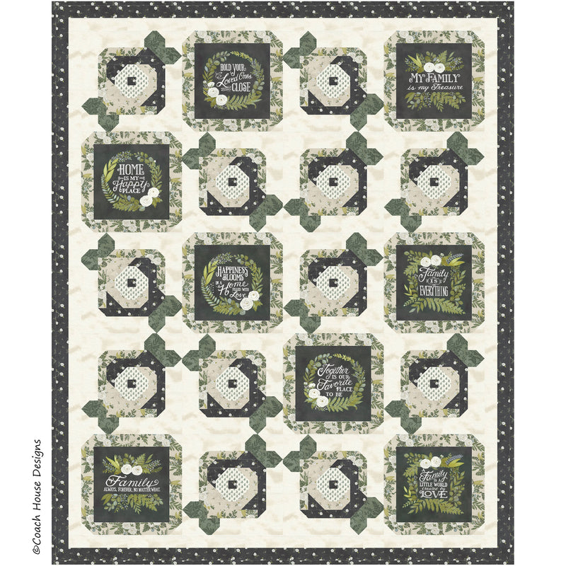 Family Garden Downloadable PDF Quilt Pattern