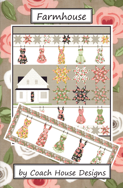 Farmhouse Downloadable PDF Quilt Pattern – Coach House Designs Canada