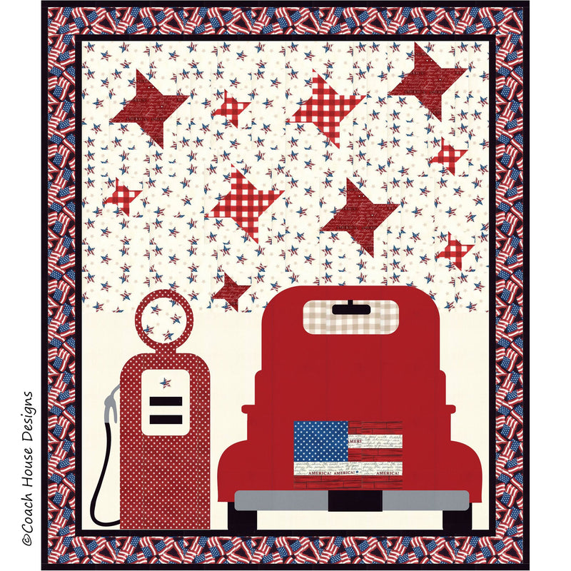 Americana Banners Downloadable PDF Quilt Pattern