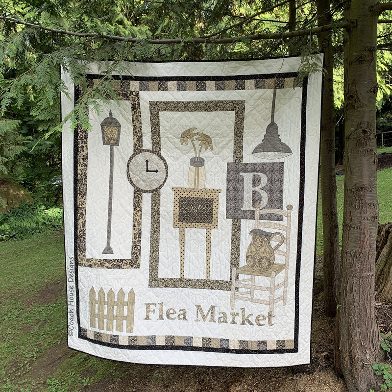 Flea Market Downloadable PDF Quilt Pattern