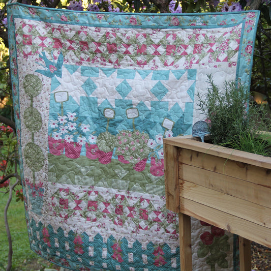Fleurs Downloadable PDF Quilt Pattern