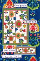 Floral Screen Quilt Pattern