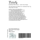 Flutterby Quilt Pattern