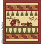 Forestry Road Downloadable PDF Quilt Pattern