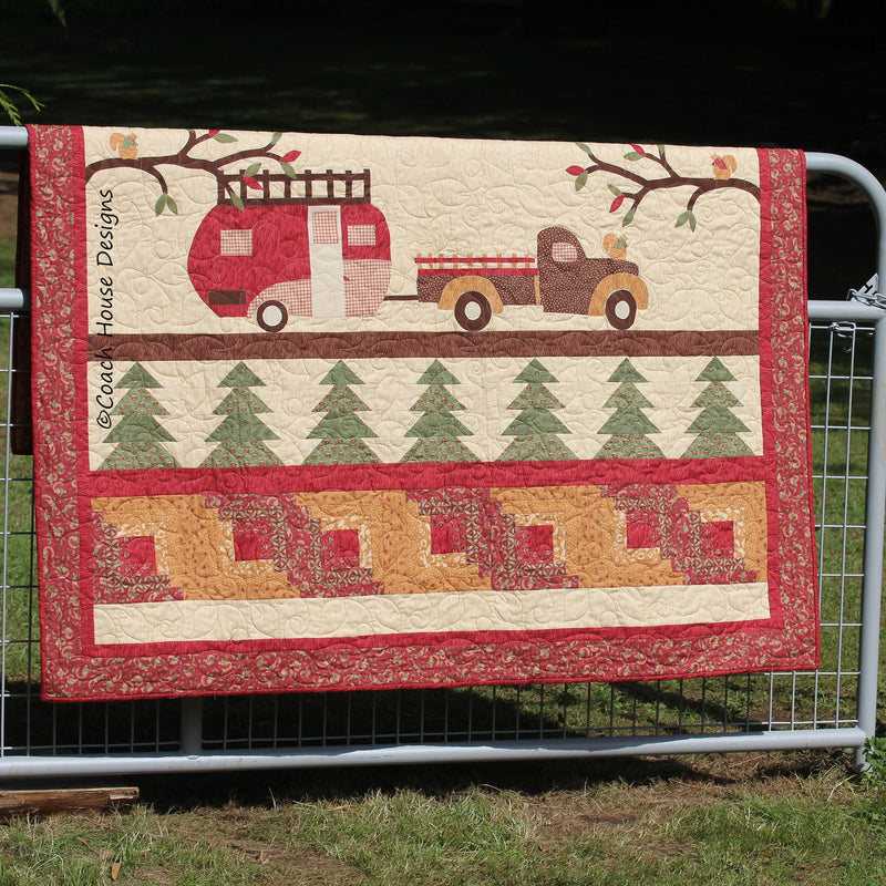 Forestry Road Downloadable PDF Quilt Pattern