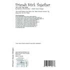 Friends Stick Together Quilt Pattern