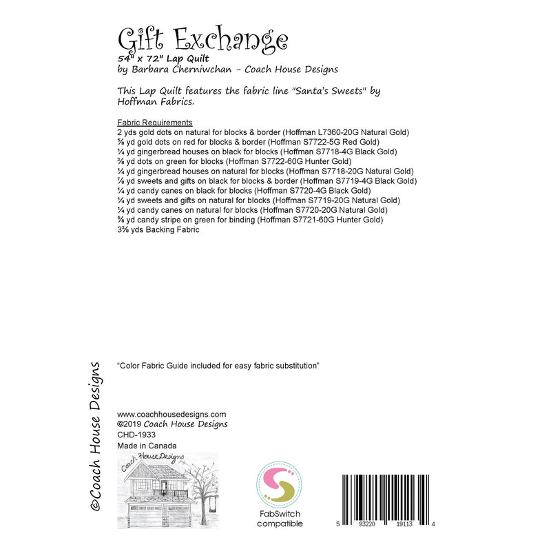 Gift Exchange Digital Pattern