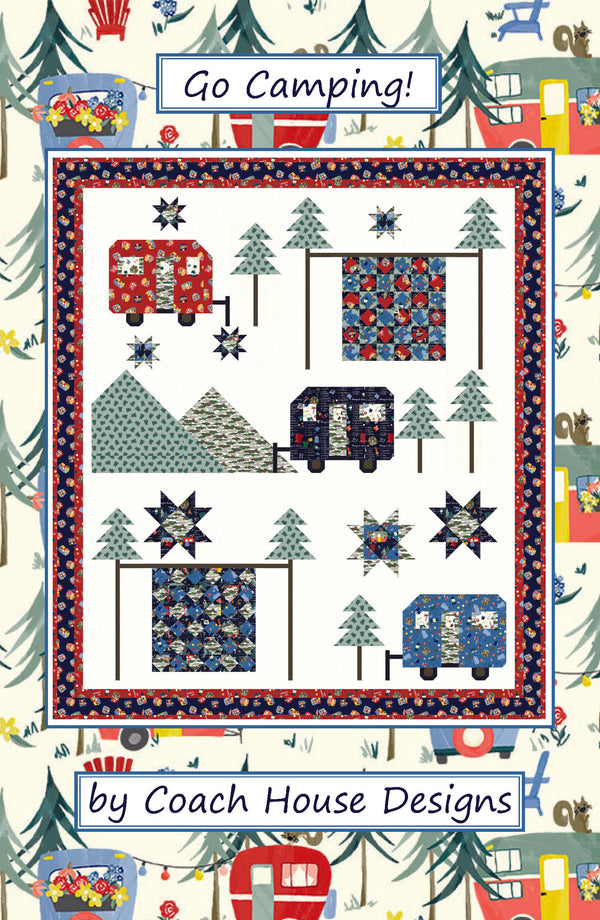Go Camping! Downloadable PDF Quilt Pattern