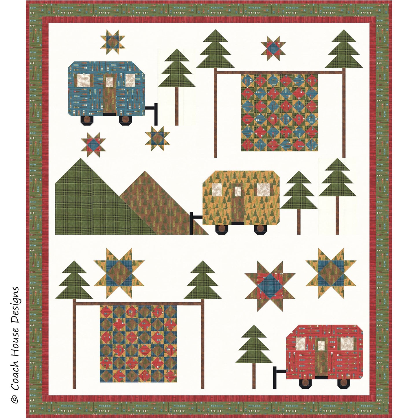 Go RVing! Downloadable PDF Quilt Pattern