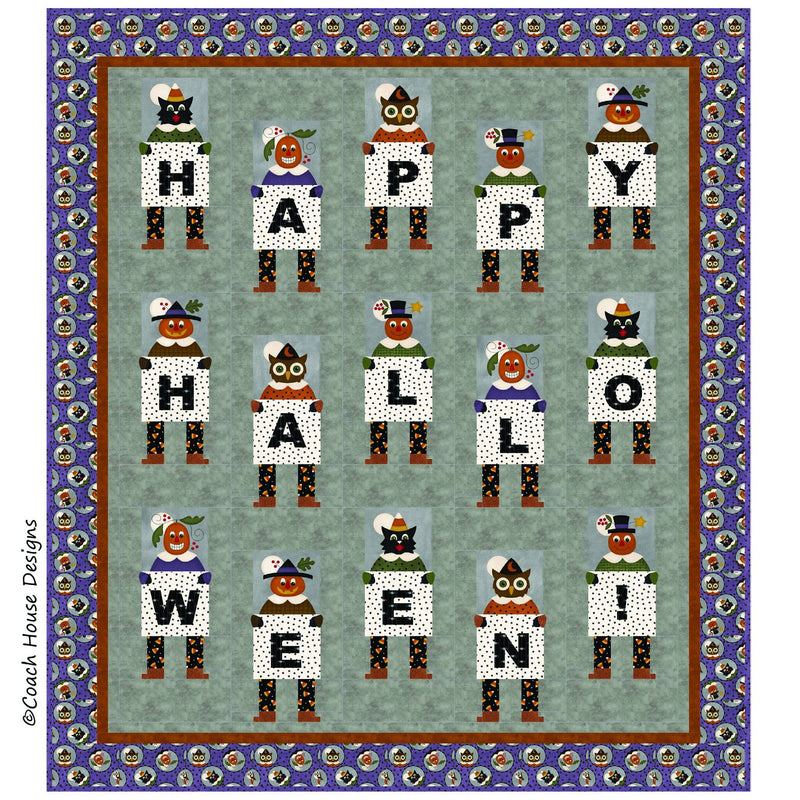 Happy Halloween Digital Pattern