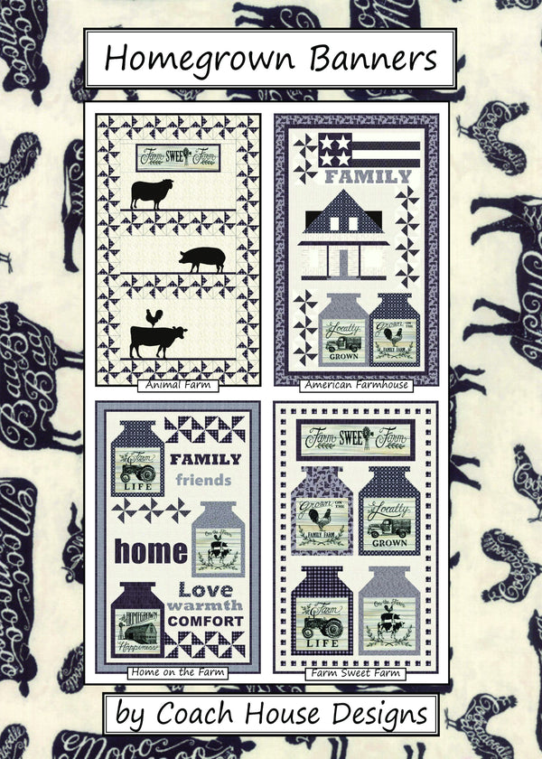 Homegrown Banners Downloadable PDF Quilt Pattern