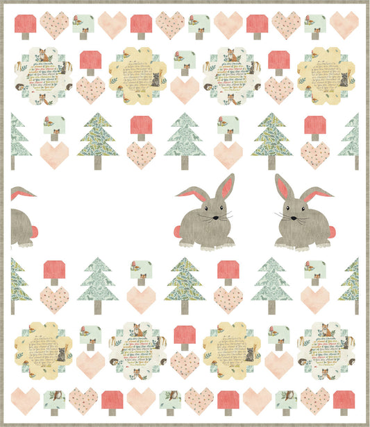 Hopping Down the Bunny Trail Quilt Pattern