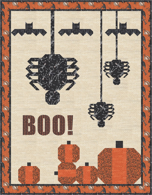 I Boo You! Downloadable PDF Quilt Pattern