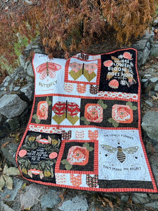 Hope Blooms Downloadable PDF Quilt Pattern