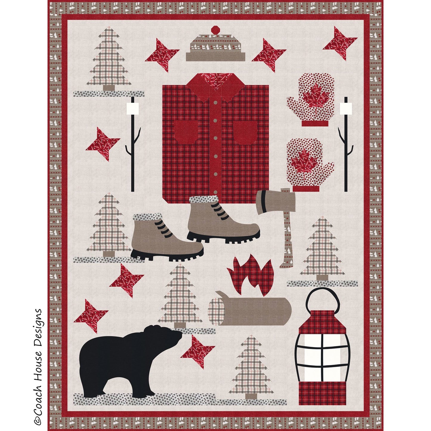 In the Canadian Outback Downloadable PDF Quilt Pattern