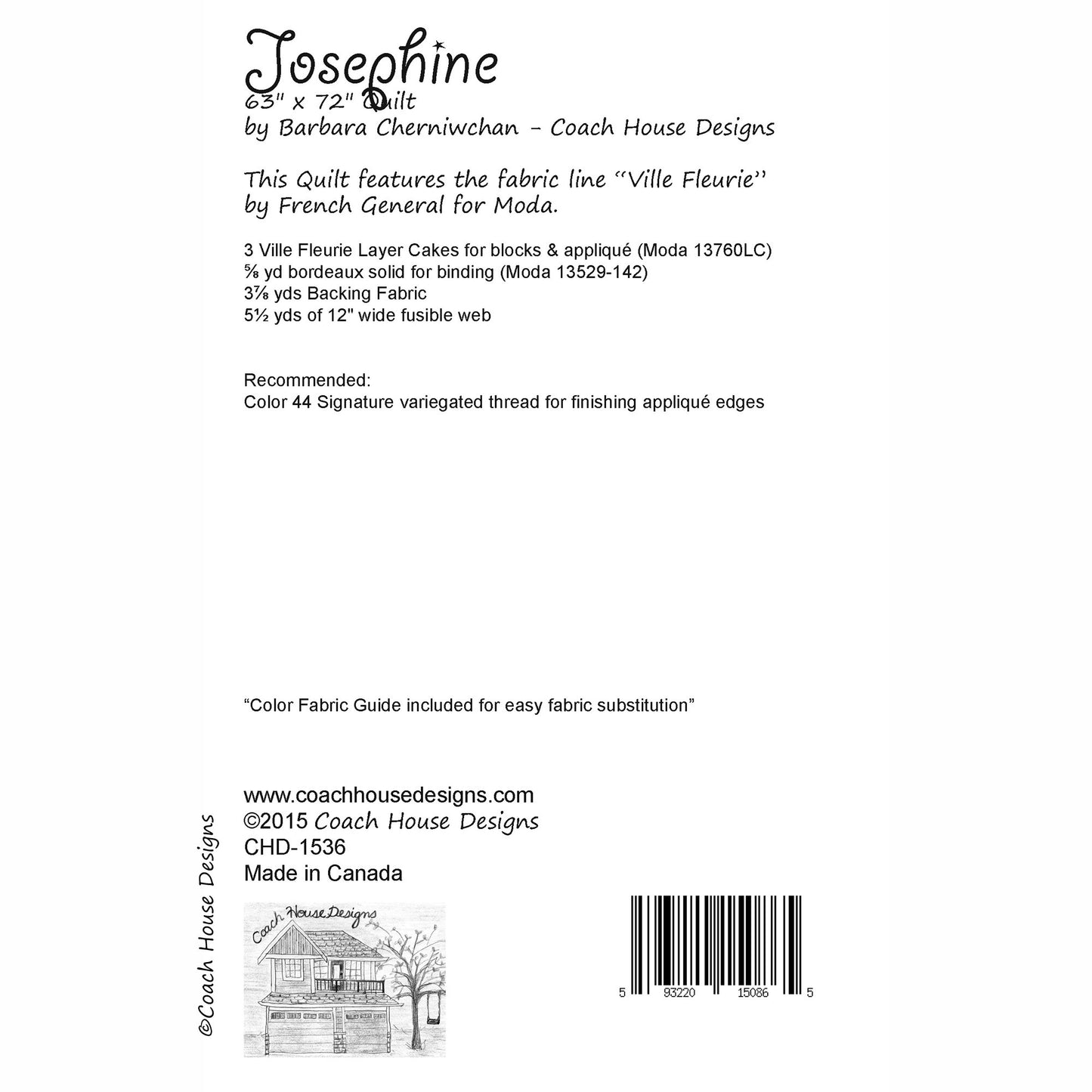 Josephine Downloadable PDF Quilt Pattern