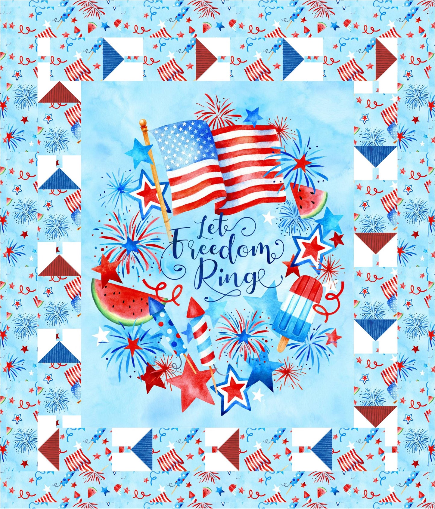 Celebrate May to August Downloadable PDF Quilt Pattern