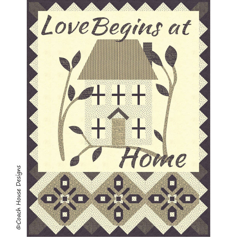 At Home Banners Digital Pattern