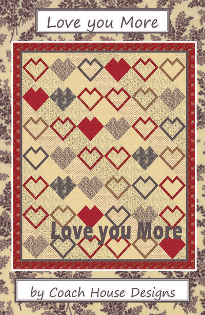 Love You More Downloadable PDF Quilt Pattern