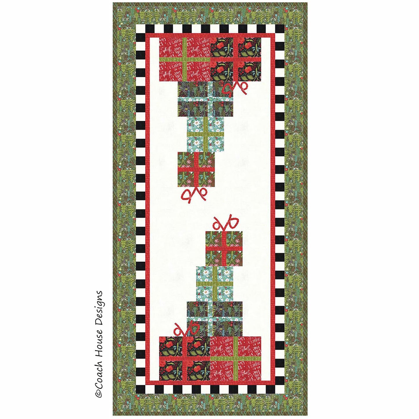 Merry Christmas! Downloadable PDF Quilt Pattern