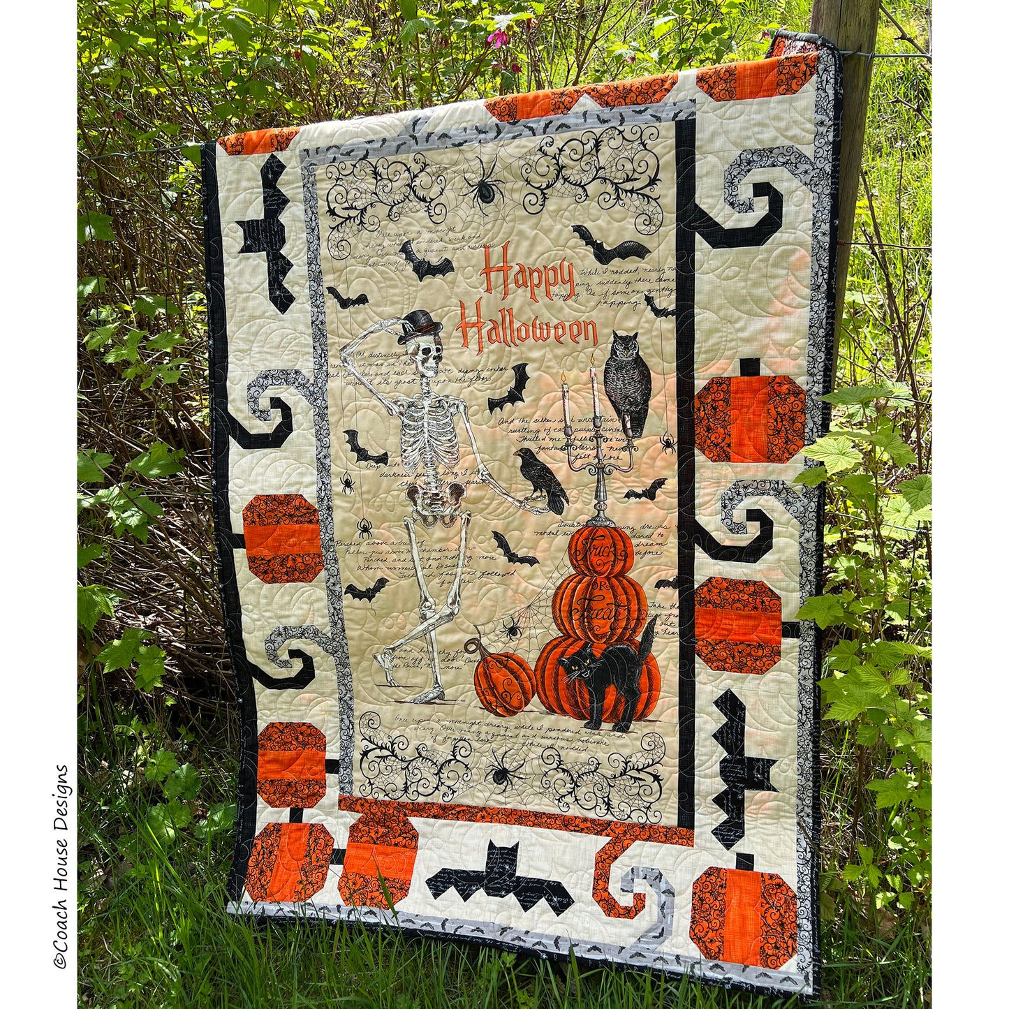 Mr. Bones Downloadable PDF Quilt Pattern
