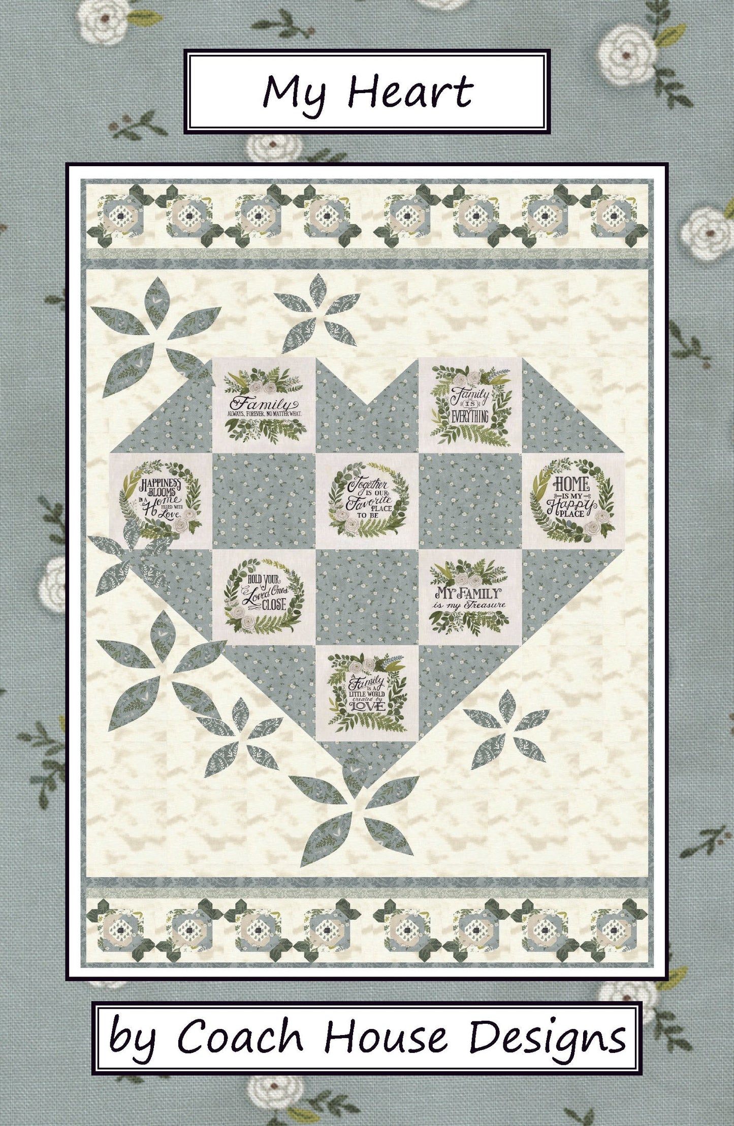 My Heart Downloadable PDF Quilt Pattern