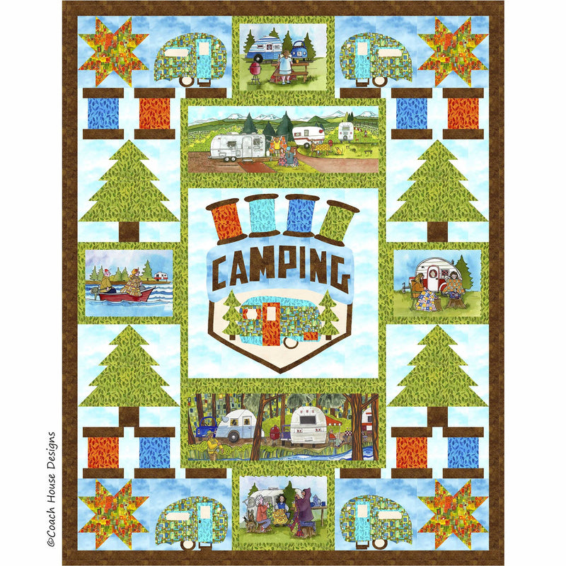 My Kind of Camping Quilt Pattern