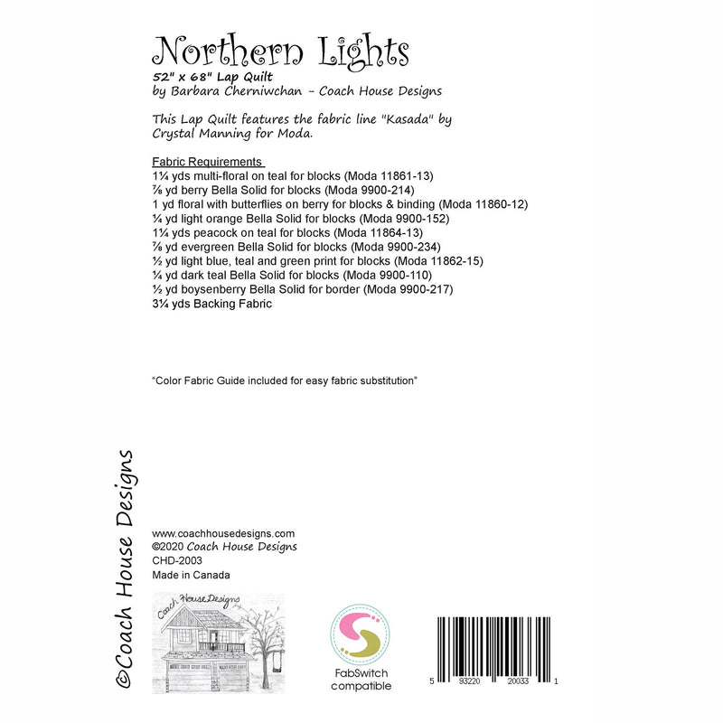 Northern Lights Downloadable PDF Quilt Pattern