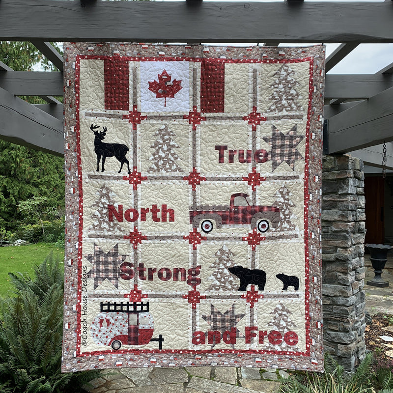 O Canada Downloadable PDF Quilt Pattern