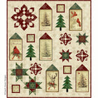 Postcard Christmas Downloadable PDF Quilt Pattern